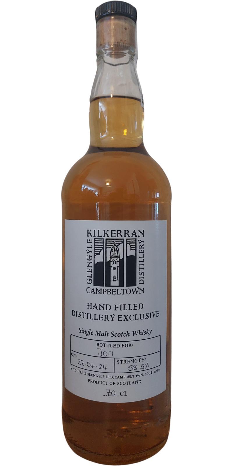 Kilkerran Hand Filled Distillery Exclusive