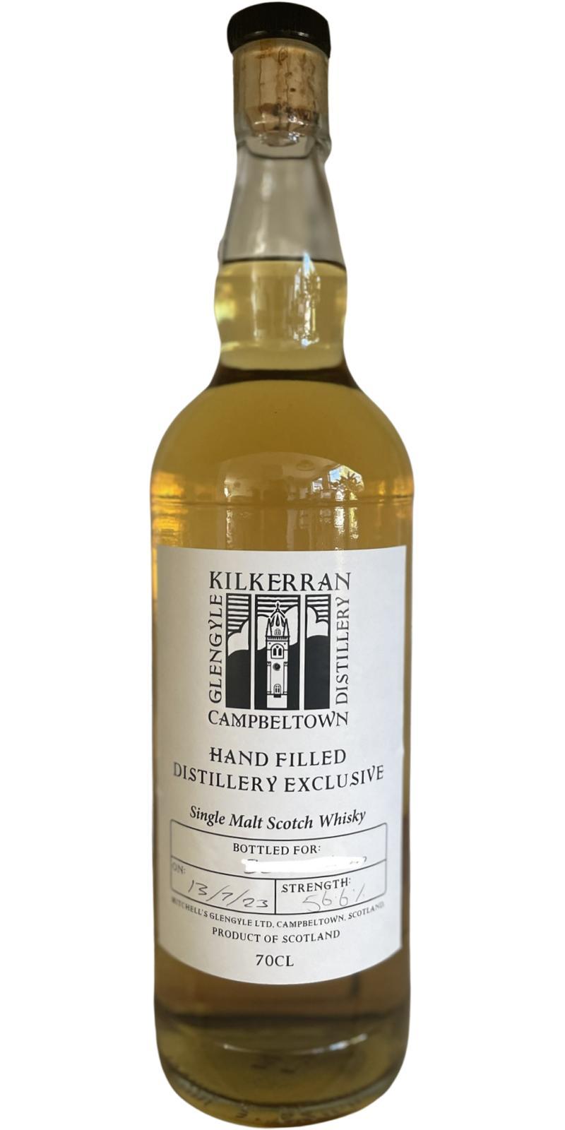 Kilkerran Hand Filled Distillery Exclusive