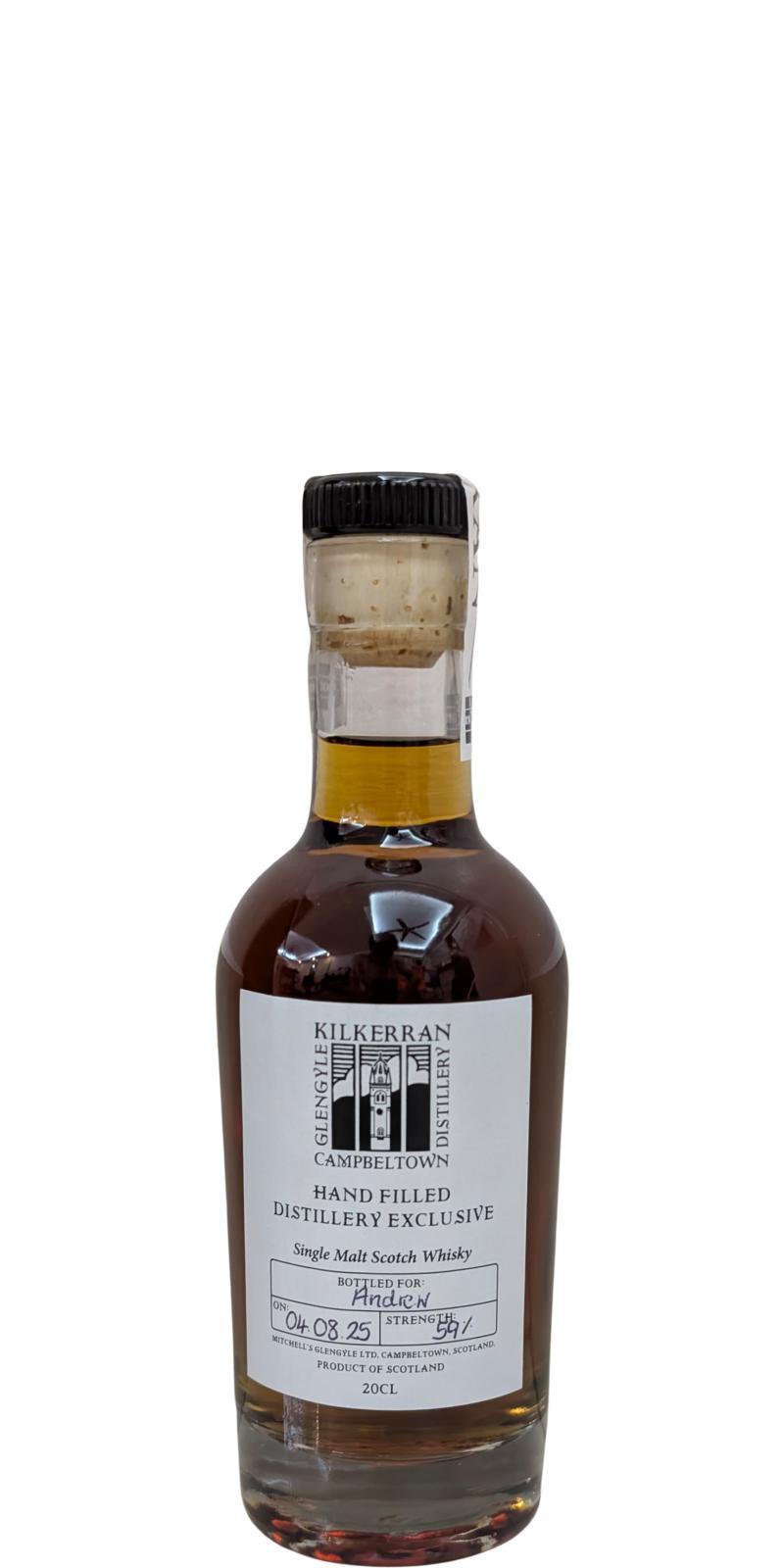 Kilkerran Hand Filled Distillery Exclusive