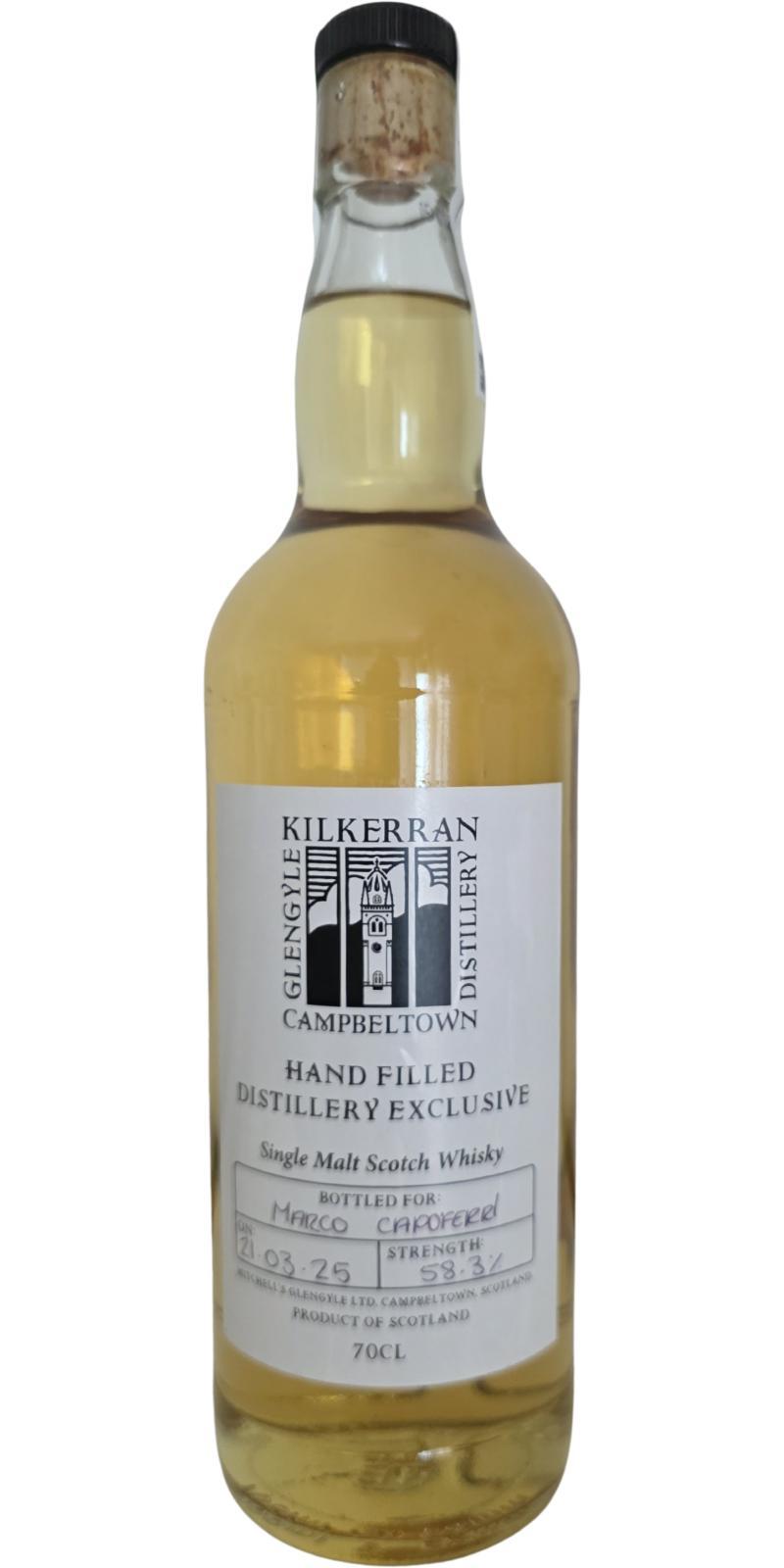 Kilkerran Hand Filled Distillery Exclusive
