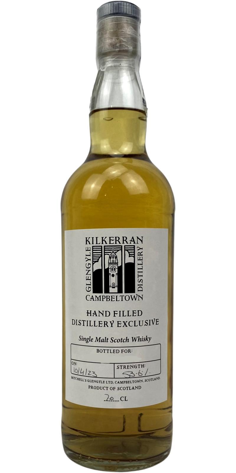 Kilkerran Hand Filled Distillery Exclusive