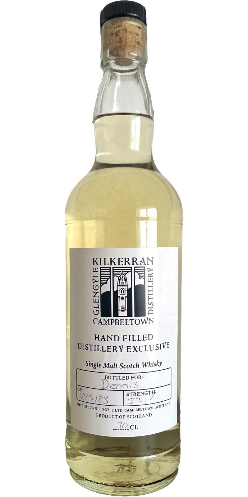 Kilkerran Hand Filled Distillery Exclusive