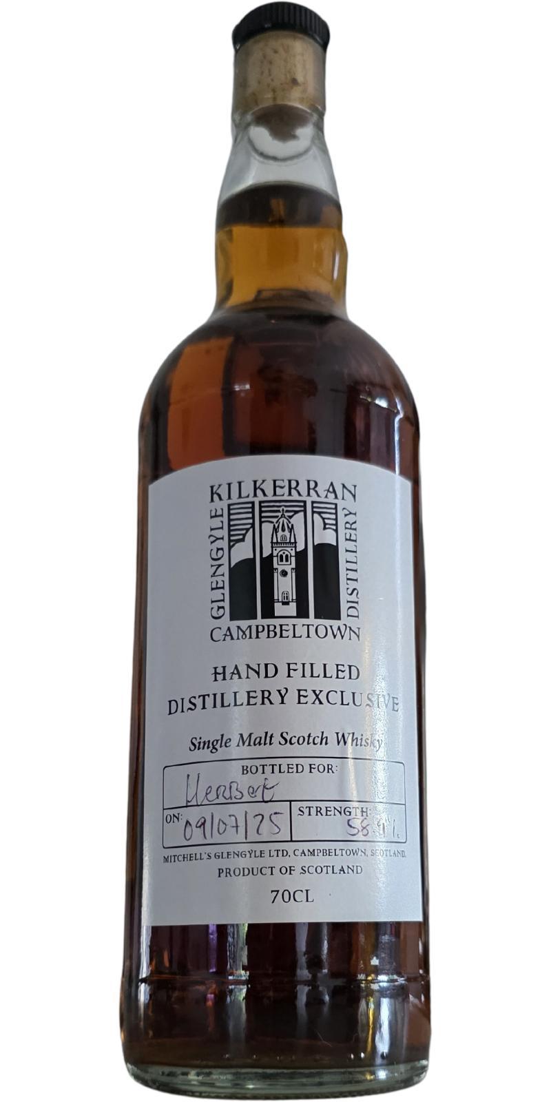 Kilkerran Hand Filled Distillery Exclusive