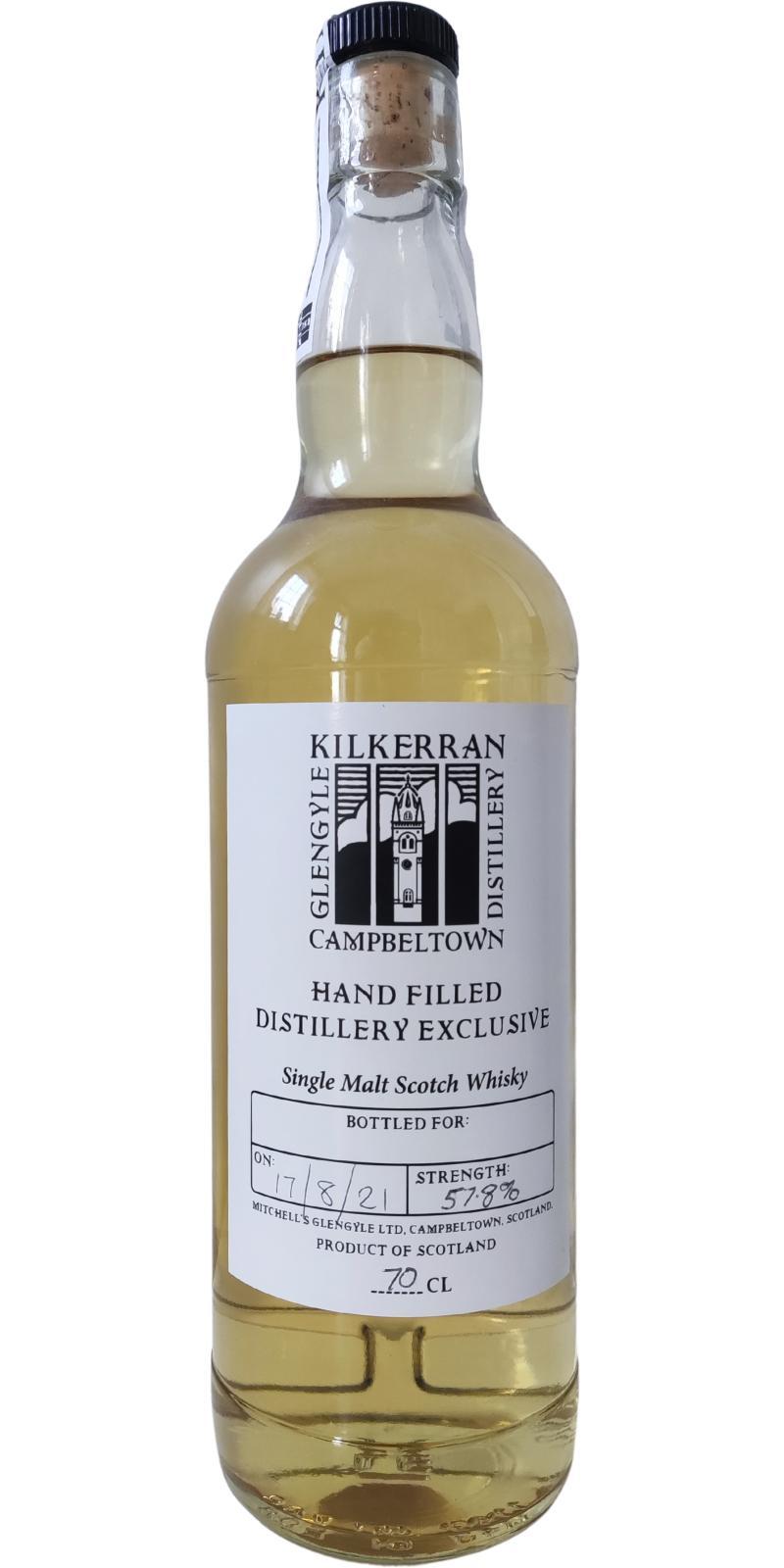 Kilkerran Hand Filled Distillery Exclusive