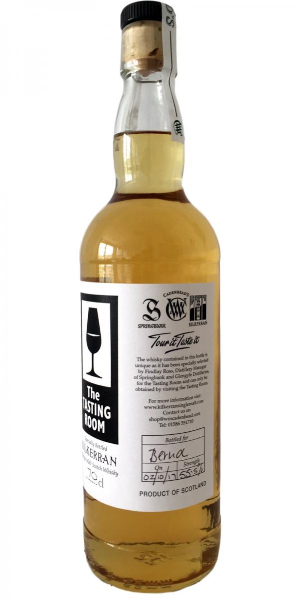 Kilkerran The Tasting Room