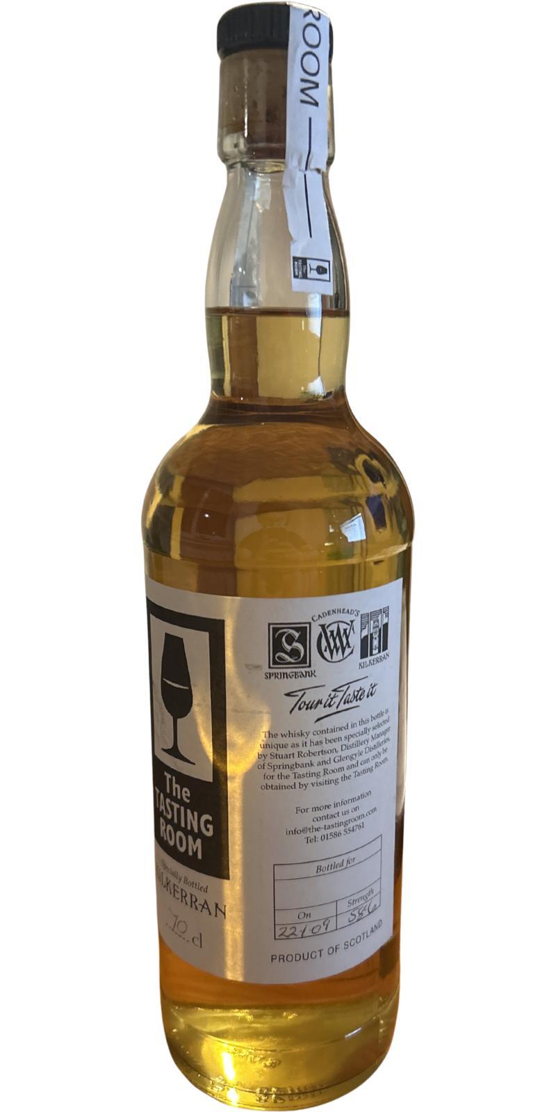 Kilkerran The Tasting Room