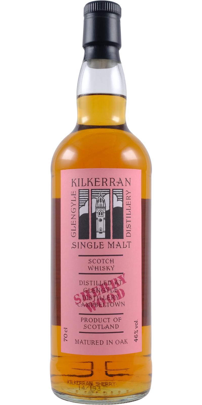 Kilkerran Work in Progress  6th Release - Sherry