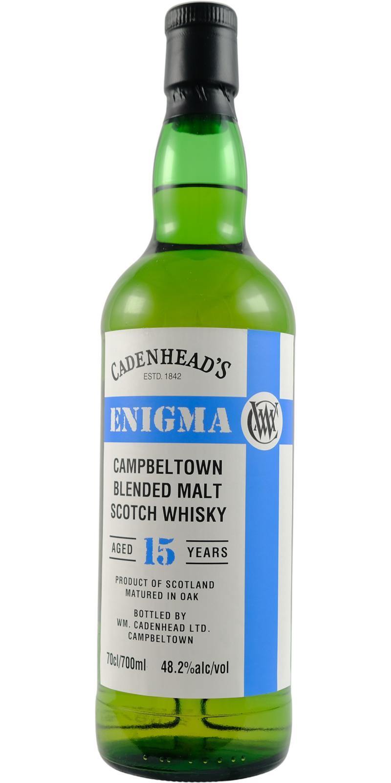 Campbeltown Blended Malt 15-year-old CA  Enigma