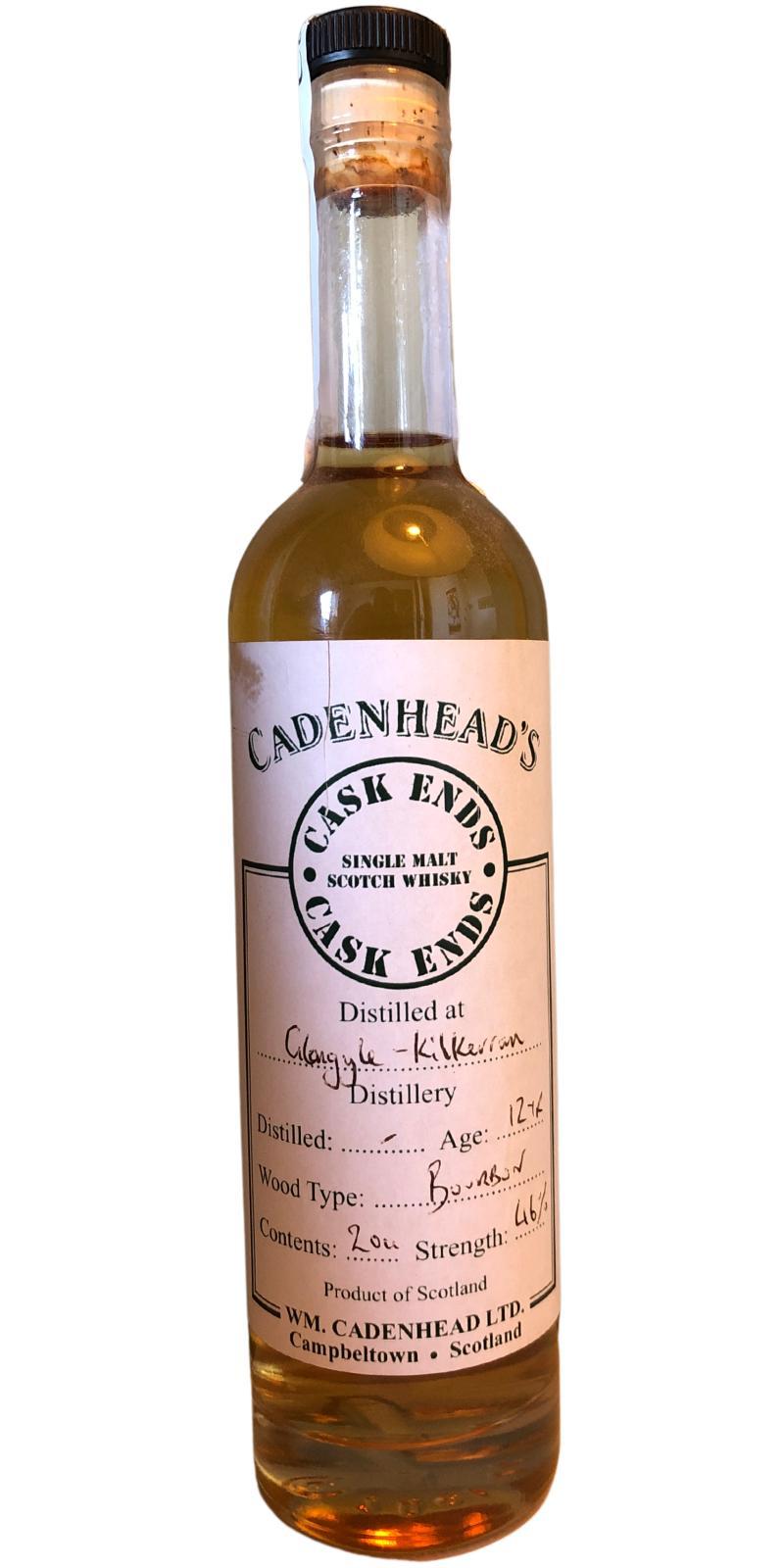 Kilkerran 12-year-old CA  Cask Ends