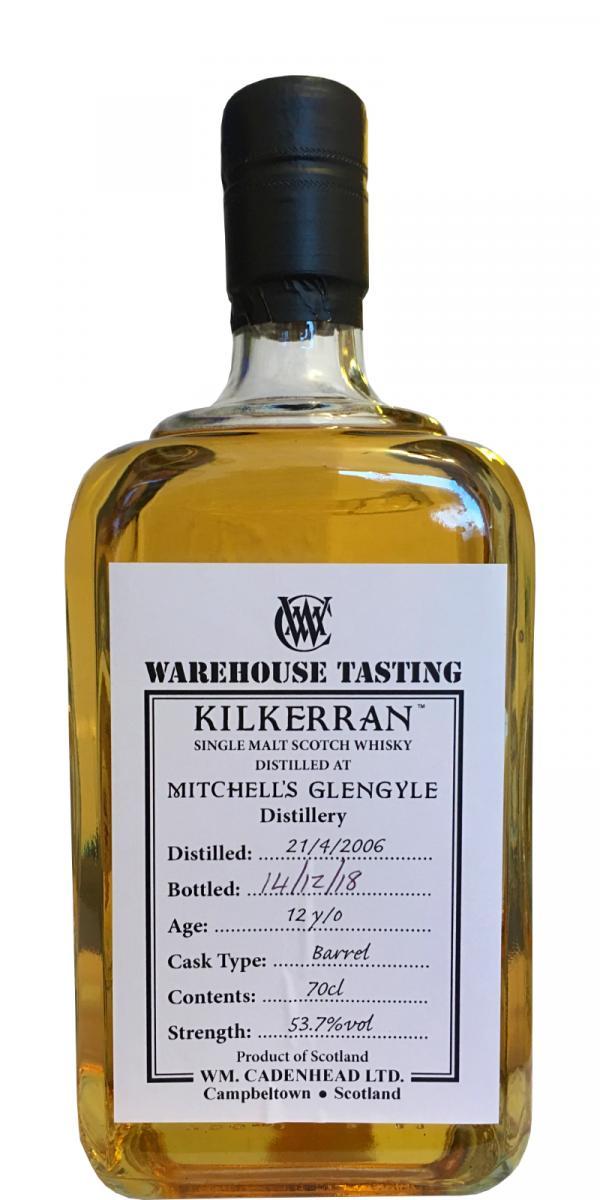 Kilkerran 2006 CA  Warehouse Tasting