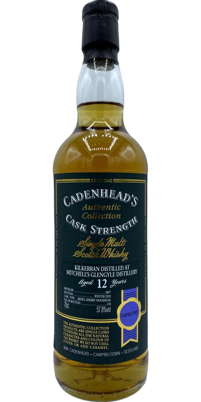 Kilkerran 2007 CA  Authentic Collection