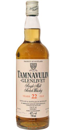 Tamnavulin 22-year-old Special Reserve