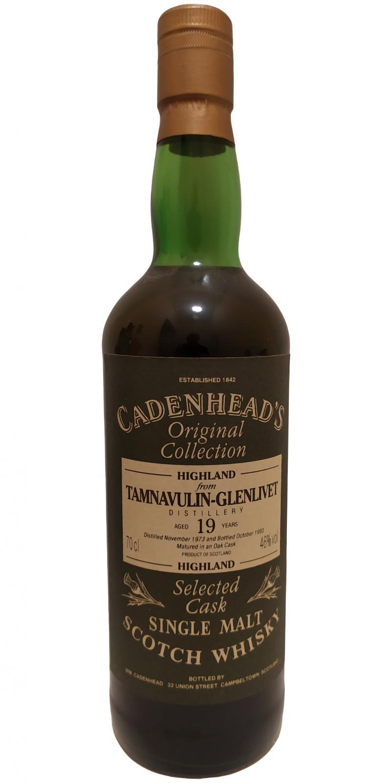 Tamnavulin 1973 CA Original Collection - Selected Cask