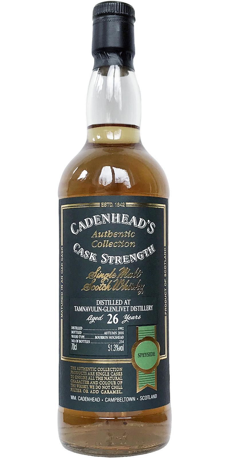 Tamnavulin 1992 CA Authentic Collection