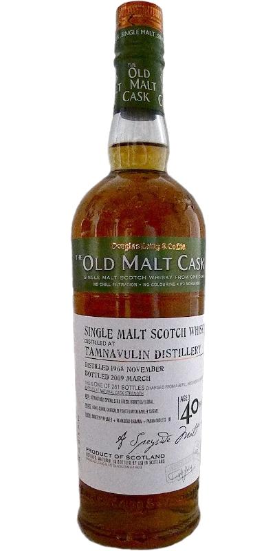 Tamnavulin 1968 DL The Old Malt Cask