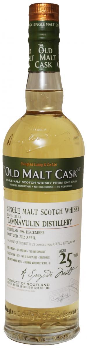 Tamnavulin 1986 DL The Old Malt Cask