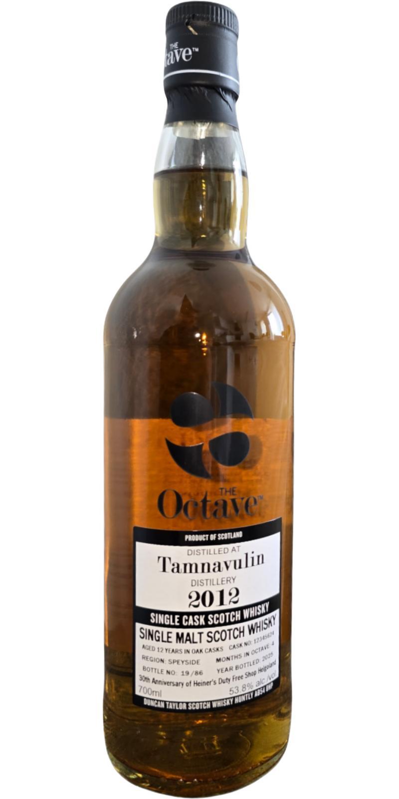 Tamnavulin 2012 DT The Octave