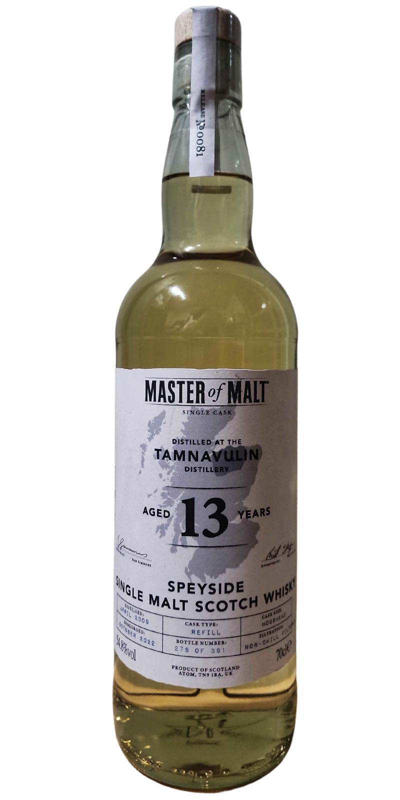 Tamnavulin 2009 MoM Single Cask edition