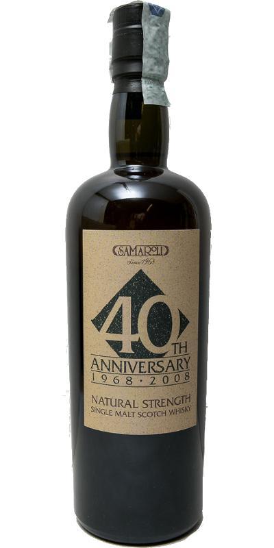 Tamnavulin 1968 Sa 40th Anniversary