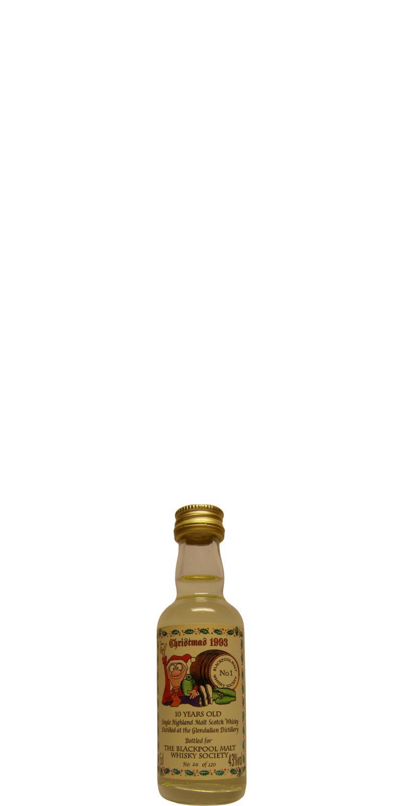 Glendullan 10-year-old  Christmas 1993 - Miniature