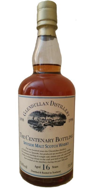 Glendullan 16-year-old  The Centenary Bottling