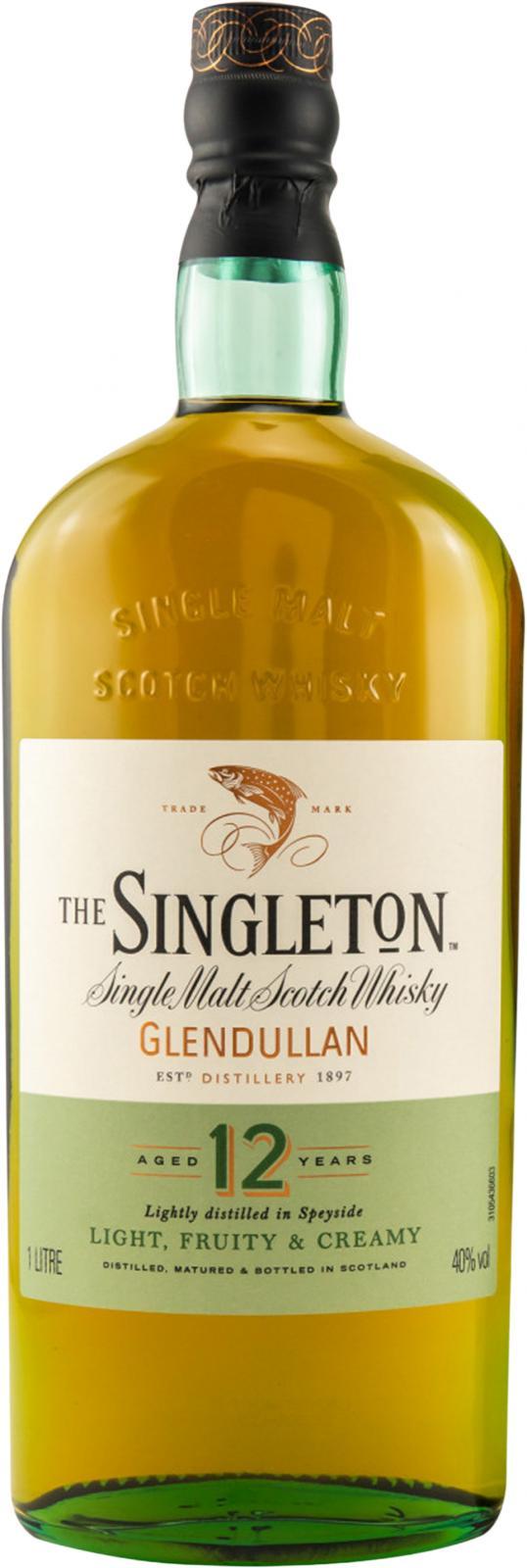 The Singleton of Glendullan 12-year-old  Light, Fruity & Creamy