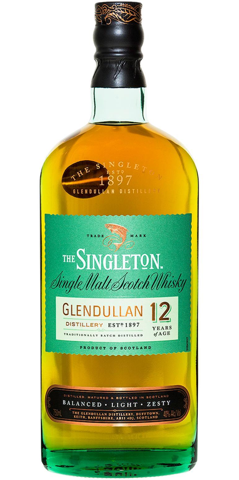 The Singleton of Glendullan 12-year-old  Balanced, Light, Zesty