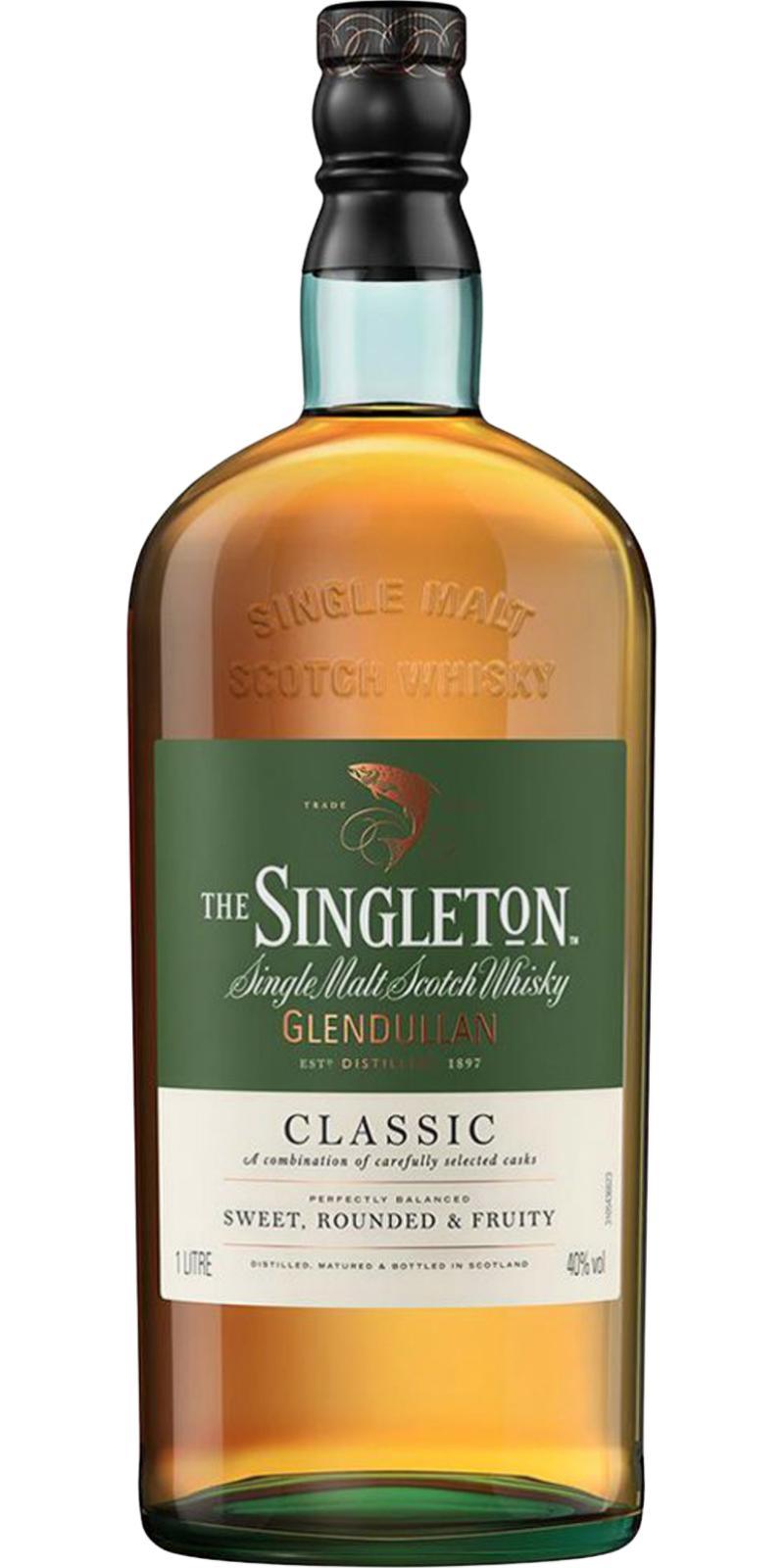 The Singleton of Glendullan Classic  Sweet, Rounded & Fruity