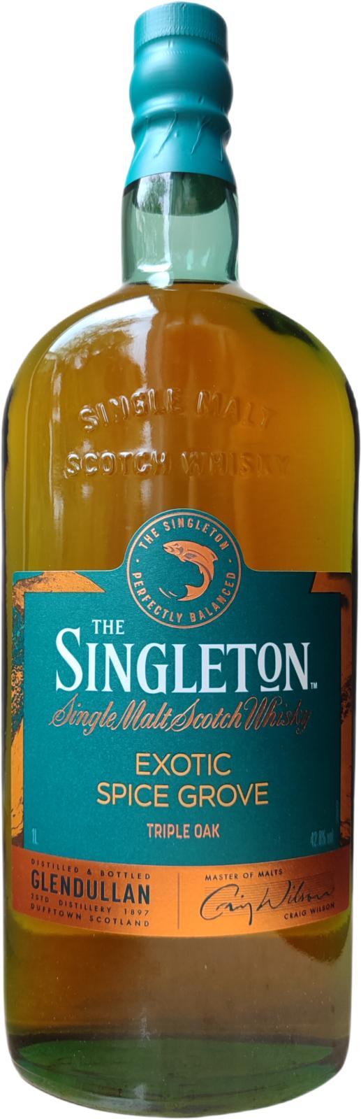 The Singleton of Glendullan Exotic Spice Grove  Gardens of Abundance