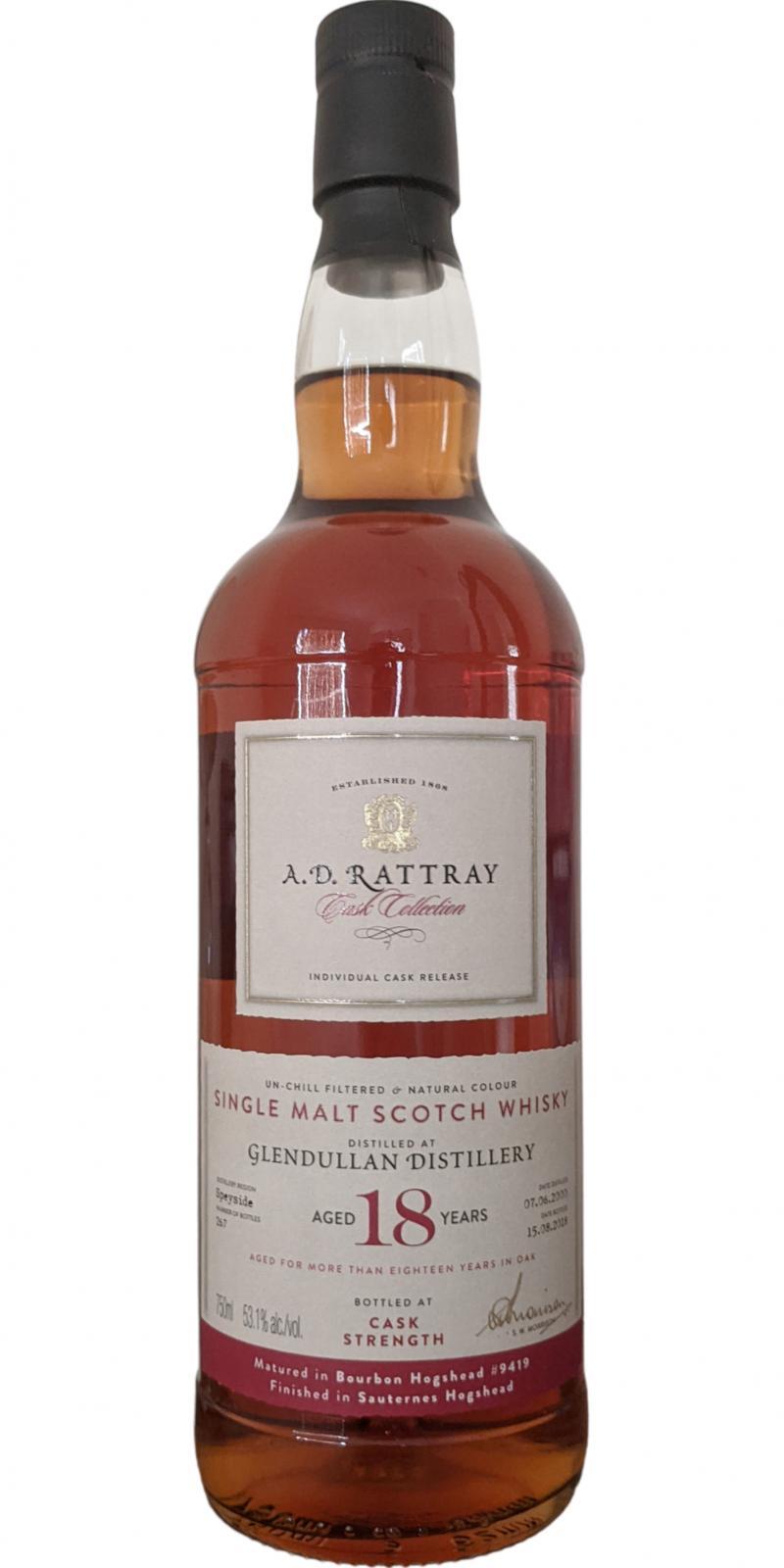 Glendullan 2000 DR  Individual Cask Release