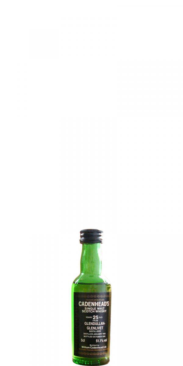 Glendullan 1965 CA  Black Label - Miniature