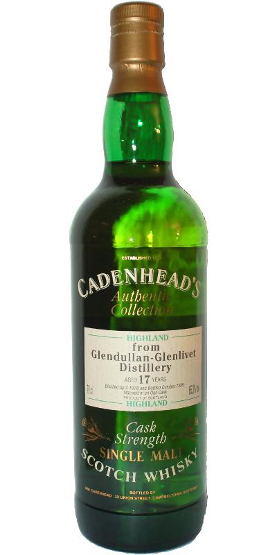 Glendullan 1978 CA  Authentic Collection