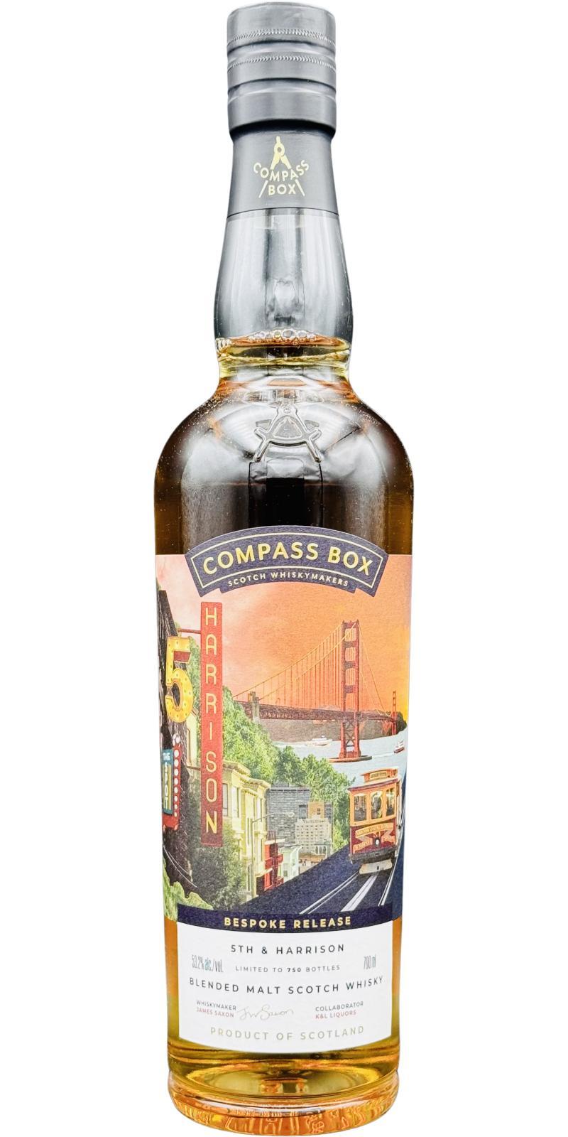 Blended Malt Scotch Whisky 5th & Harrison II CB  Bespoke Release