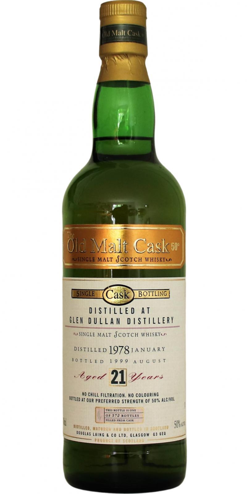 Glendullan 1978 DL  The Old Malt Cask