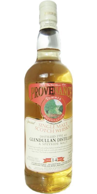 Glendullan 1991 McG  McGibbon's Provenance