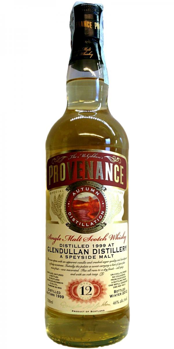 Glendullan 1999 McG  McGibbon's Provenance
