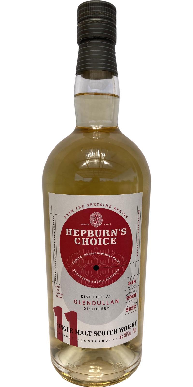 Glendullan 2010 HL  Hepburn's Choice