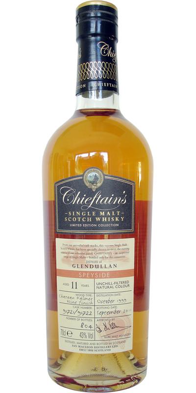 Glendullan 1999 IM  Chieftain's