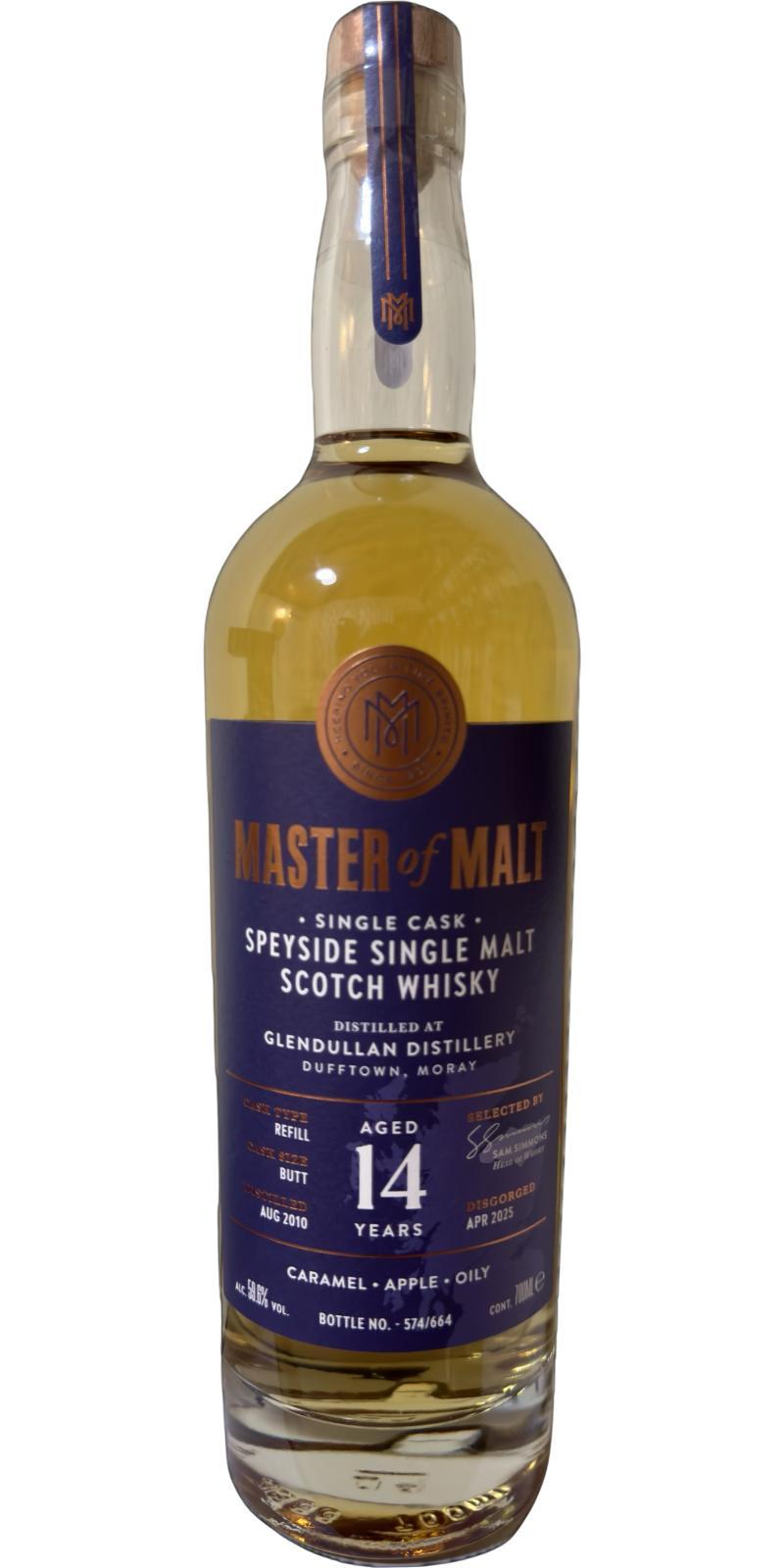 Glendullan 2010 MoM  Single Cask