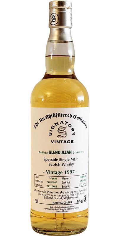 Glendullan 1997 SV  The Un-Chillfiltered Collection