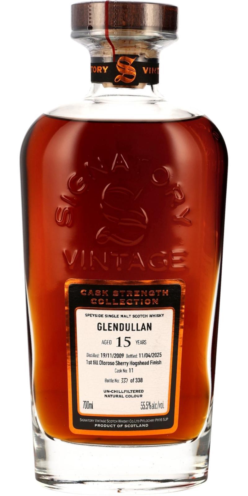 Glendullan 2009 SV  Cask Strength Collection