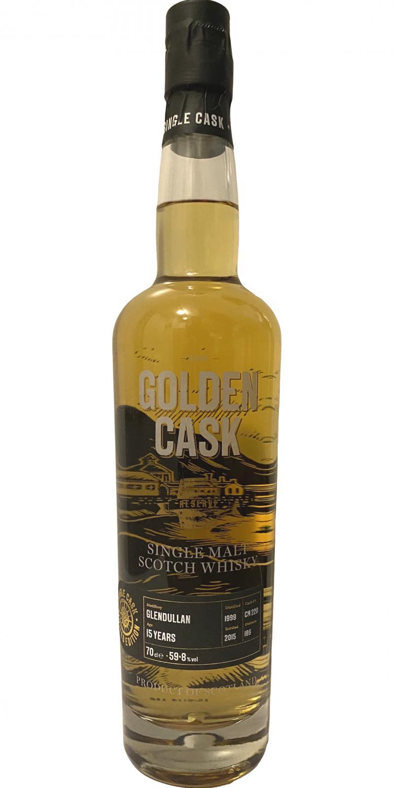 Glendullan 1999 HMcD  The Golden Cask - Reserve