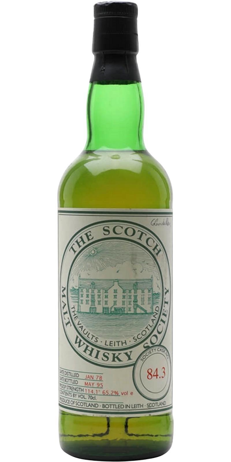Glendullan 1978 SMWS 84.3