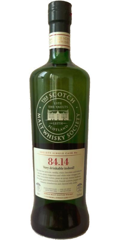 Glendullan 1993 SMWS 84.14  Very drinkable indeed!