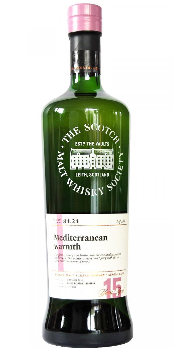Glendullan 2001 SMWS 84.24  Mediterranean warmth