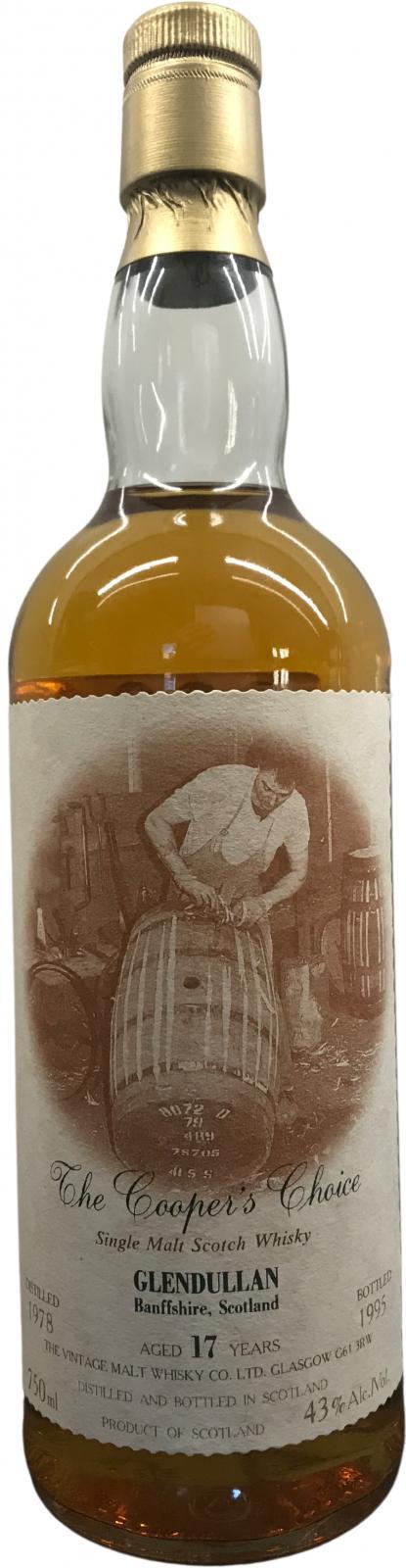 Glendullan 1978 VM  The Cooper's Choice