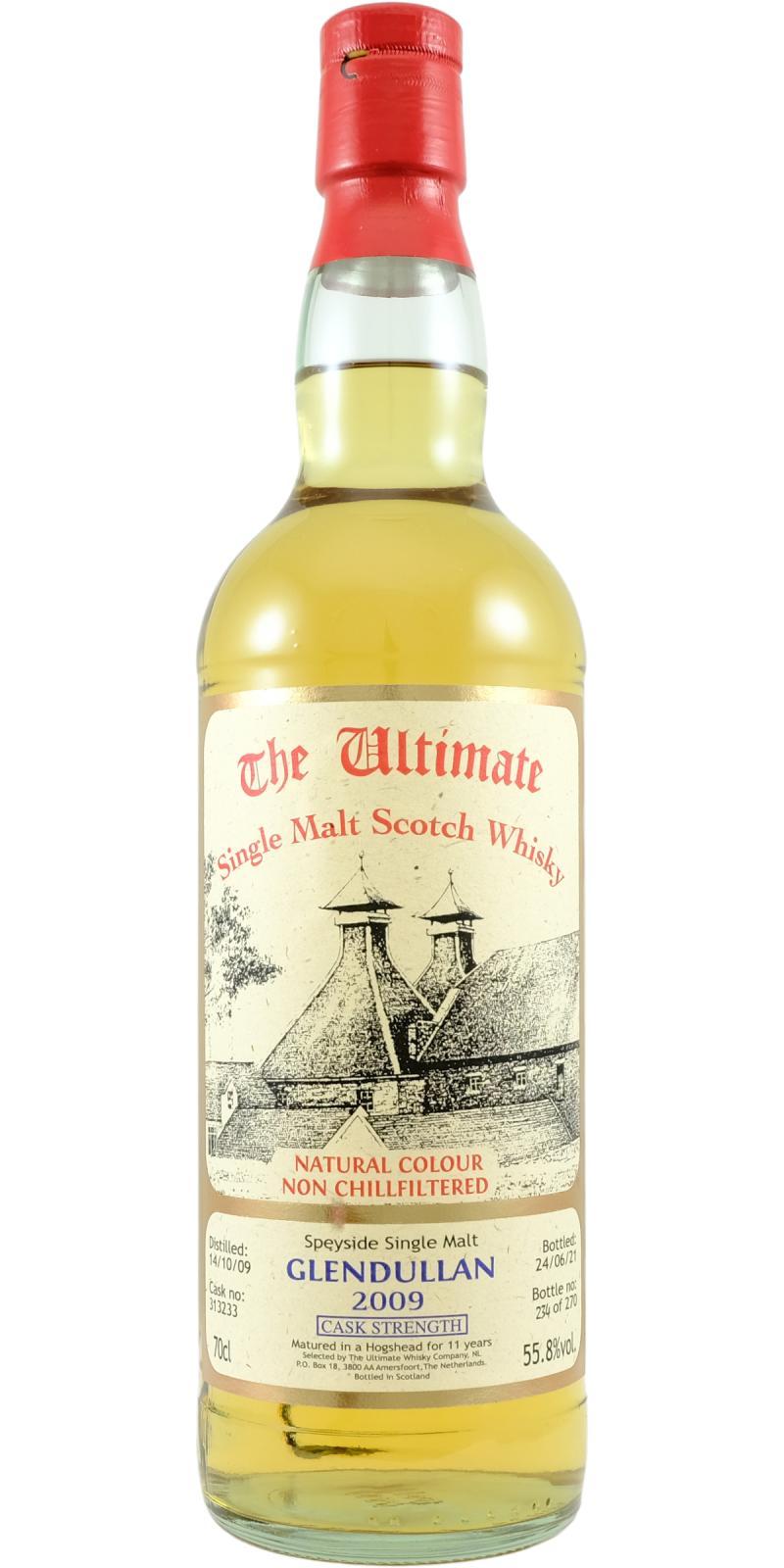 Glendullan 2009 vW  The Ultimate - Cask Strength