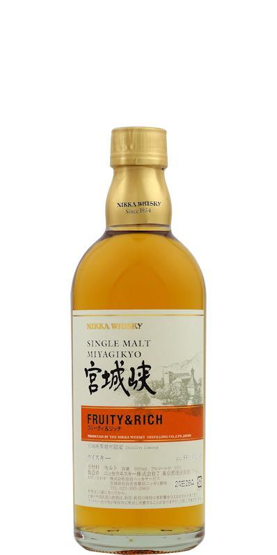 Miyagikyo Fruity & Rich Distillery Exclusive Limited