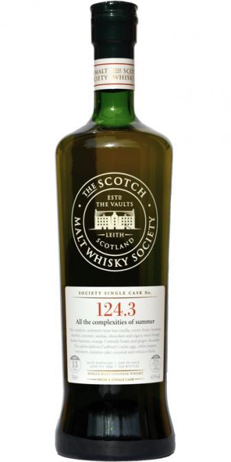 Miyagikyo 1999 SMWS 124.3 All the complexities of summer