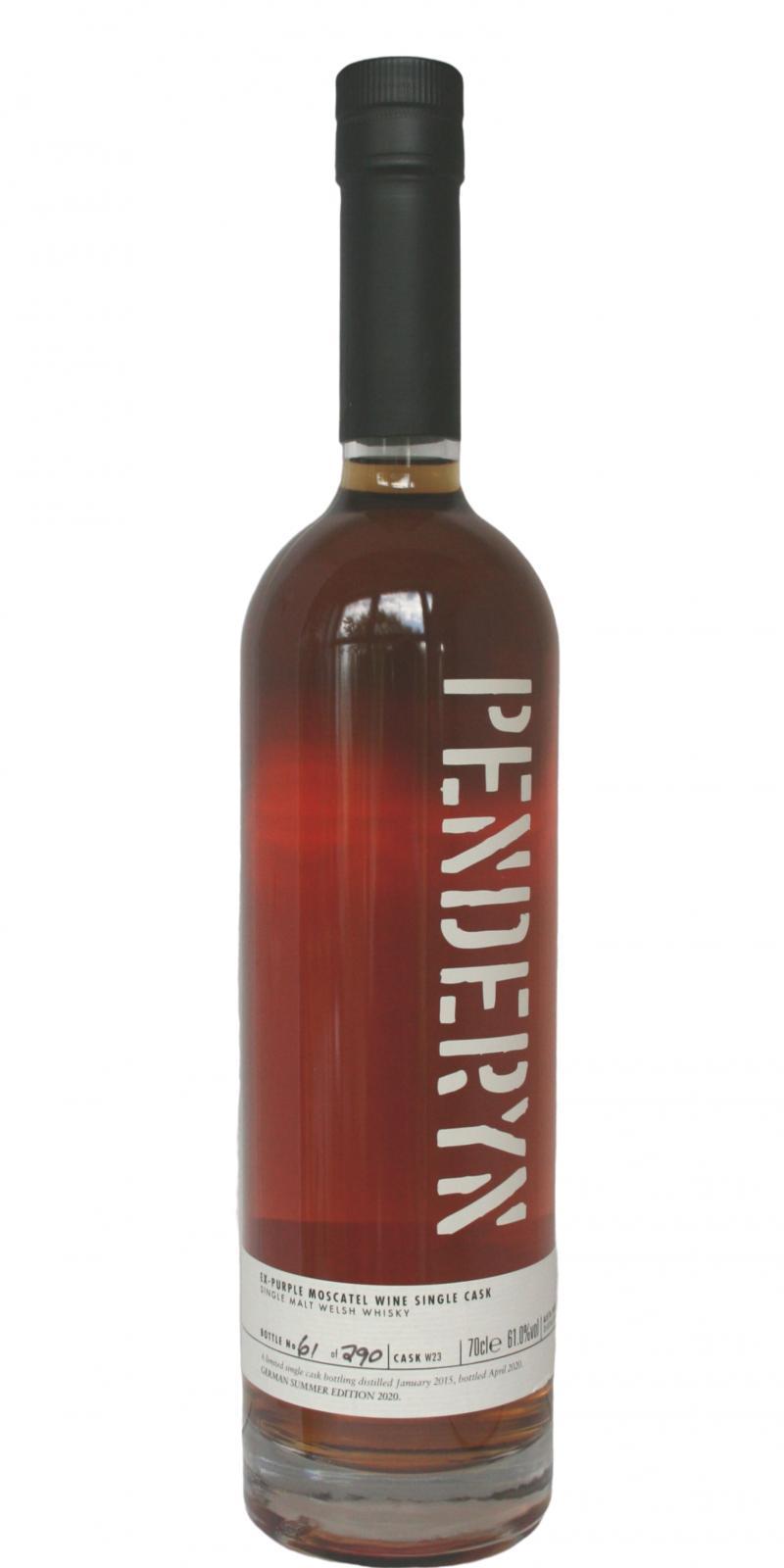 Penderyn 2015  Single Cask